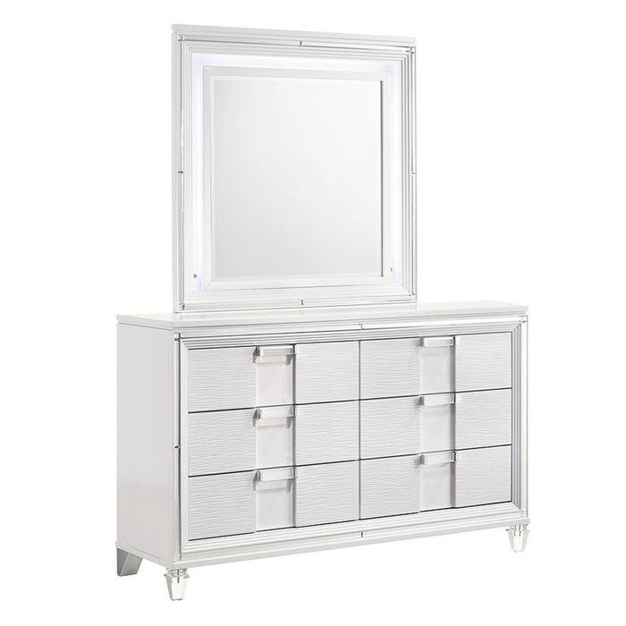 Elements International Twenty Nine Youth Dresser in White