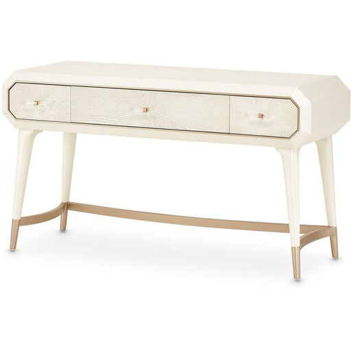 AICO La Rachelle Vanity Desk in Medium Champagne image