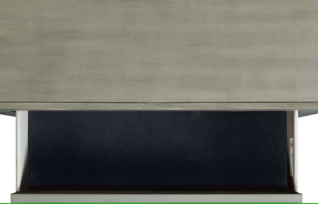 Elements International Zig Nightstand in Grey