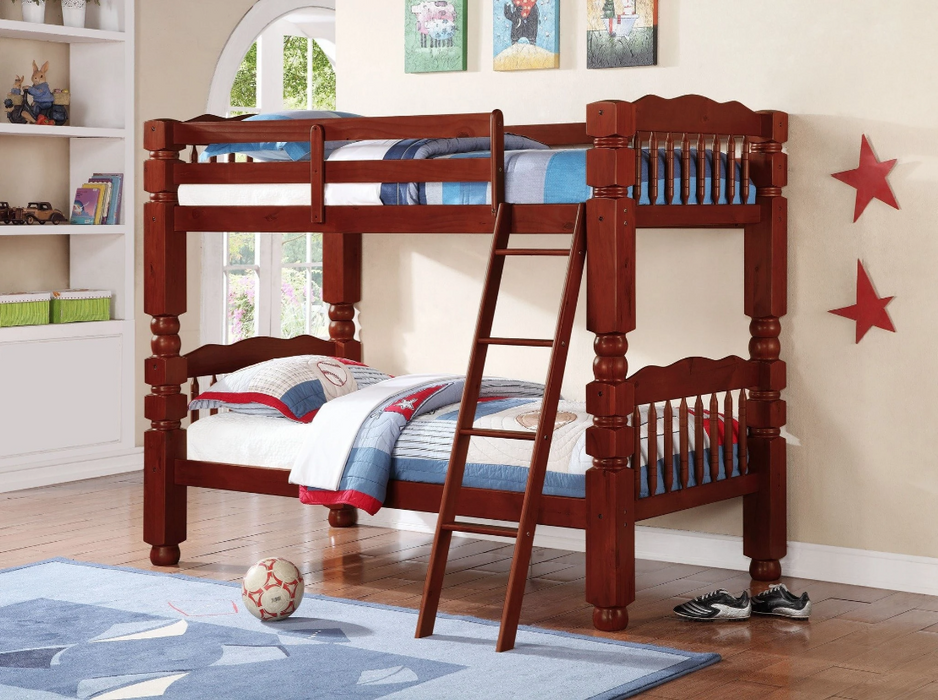 Wood Twin/Twin Bunk Bed