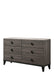 Avantika Faux Marble & Rustic Gray Oak Dresser image