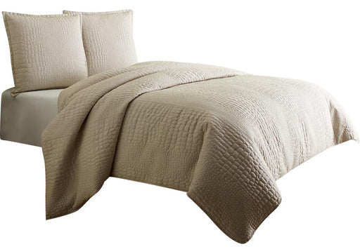 Dash 3-pc King Coverlet Set in Natural image