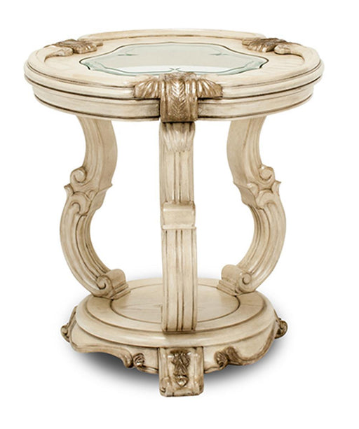 Platine de Royale Chairside Table in Champagne image