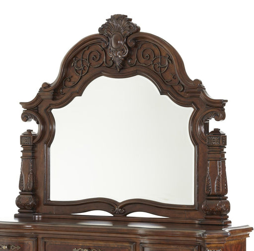 Windsor Court Dresser Mirror in Vintage Fruitwood image