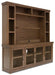 Boardernest Brown 85" TV Stand with Hutch image