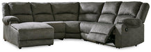 Benlocke 5-Piece Reclining Sectional with Chaise image