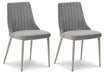 Barchoni Gray Dining Chair image