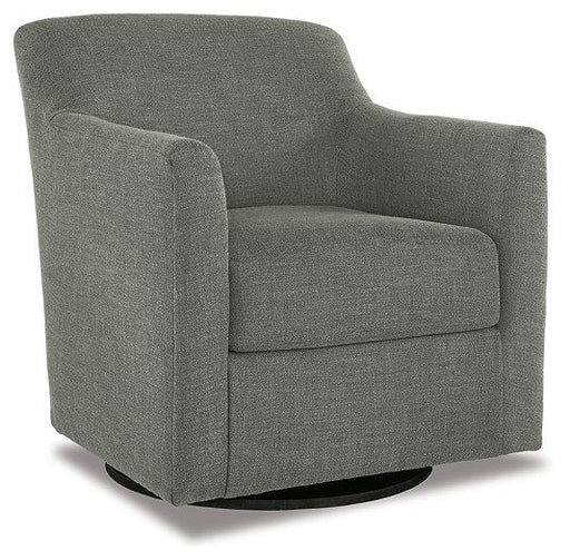 Bradney Smoke Swivel Accent Chair image