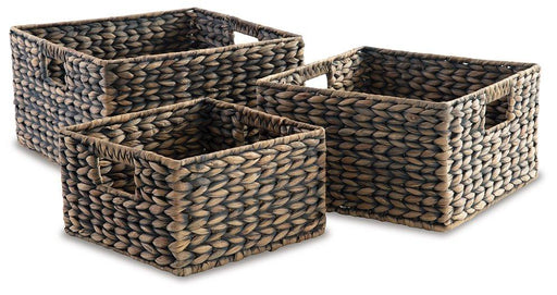 Elian Antique Gray Basket (Set of 3) image