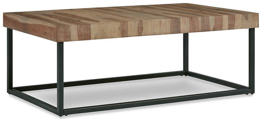Bellwick Natural/Black Coffee Table image