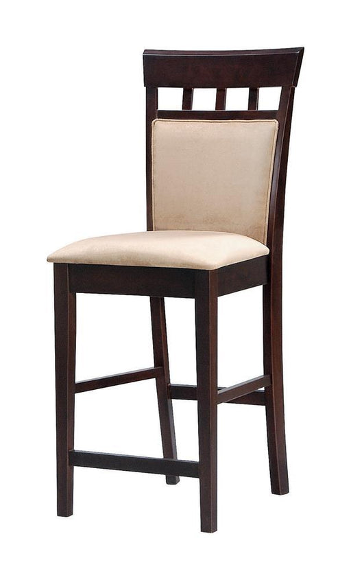Gabriel Cappuccino Exposed Wood Counter Stool image