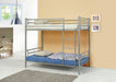 Denley Metal Twin-over-Twin Bunk Bed image