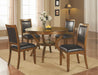 Nelms Casual Deep Brown Dining Table image