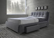 Fenbrook Transitional Grey California King Bed image
