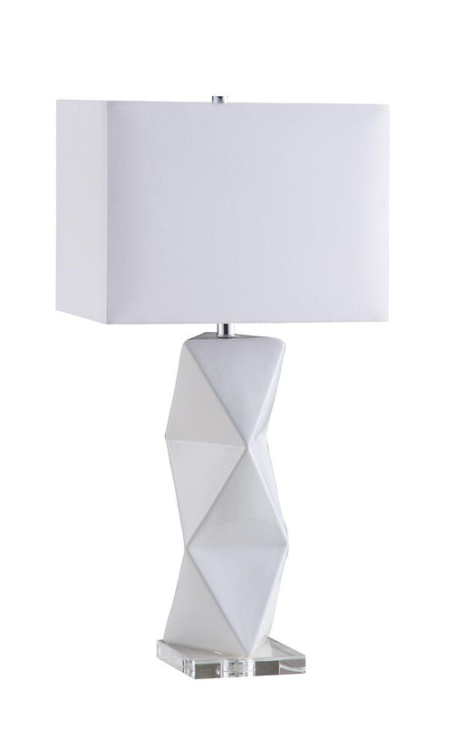 Transitional White Table Lamp image