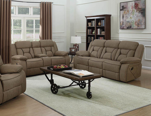 Houston Casual Tan Reclining Two-Piece Living Room Set image