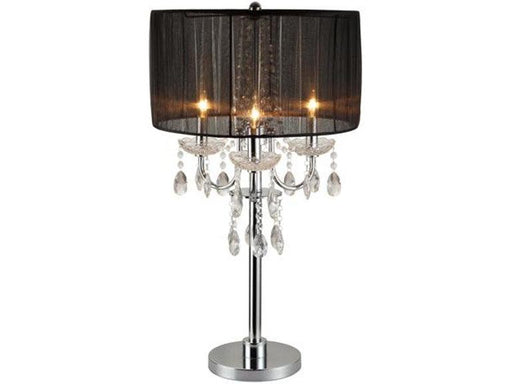 CHANDELIER TABLE TOUCH LAMP 29.5 H image