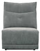 Homelegance Furniture Tesoro Armless Chair in Dark Gray 9509DG-AC image