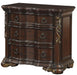 Homelegance Royal Highlands 3 Drawer Nightstand in Rich Cherry 1603-4 image