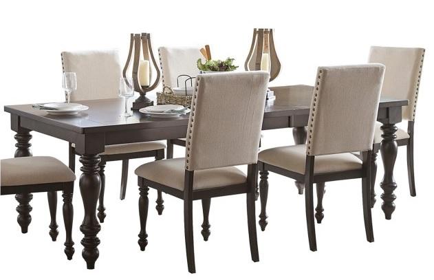 Homelegance Begonia Dining Table in Gray 1718GY-90 image