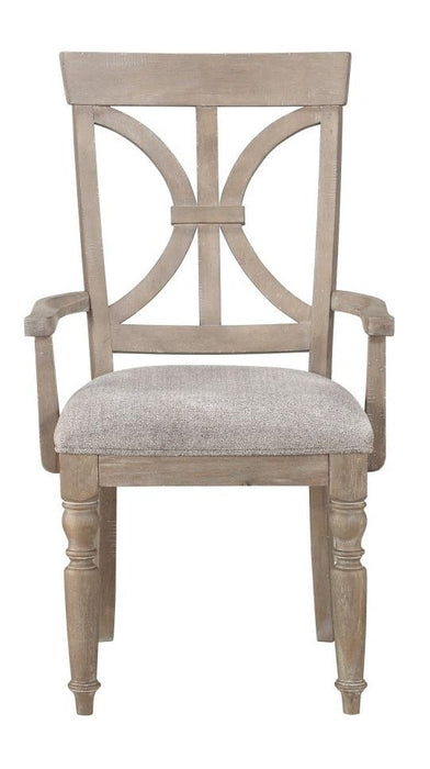 Homelegance Cardano Arm Chair in Light Brown(Set of 2) image