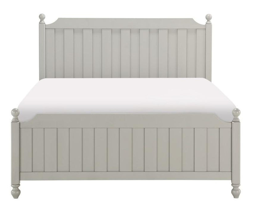 Homelegance Wellsummer Full Panel Bed in Gray 1803GYF-1* image