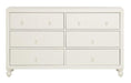Homelegance Wellsummer 6 Drawer Dresser in White 1803W-5 image