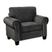 Homelegance Furniture Cornelia Chair in Dark Gray 8216DG-1 image