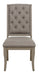 Homelegance Vermillion Side Chair in Gray (Set of 2) image