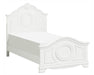 Homelegance Lucida Full Panel Bed in White 2039FW-1* image
