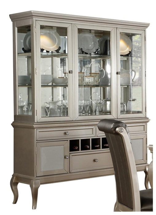Homelegance Crawford Buffet and Hutch in Silver 5546-50* image