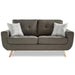 Homelegance Furniture Deryn Loveseat in Gray 8327GY-2 image