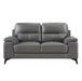 Homelegance Furniture Mischa Loveseat in Dark Gray 9514DGY-2 image