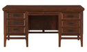 Homelegance Frazier Executive Desk in Brown Cherry 1649-17 image