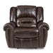 Homelegance Furniture Center Hill Glider Reclining Chair in Dark Brown 9668BRW-1 image