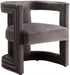 Blair Grey Velvet Accent Chair image