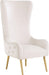 Alexander Cream Velvet Accent Chair image