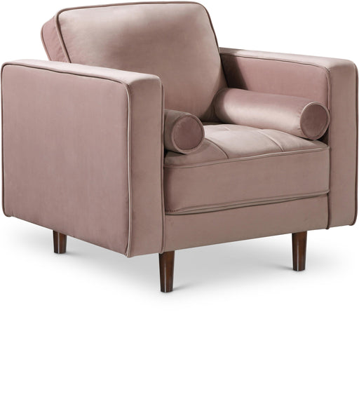 Emily Pink Velvet Chair image