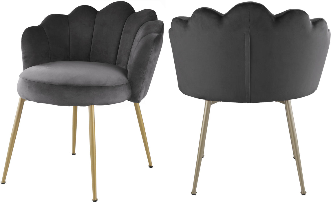 Claire Grey Velvet Dining Chair image