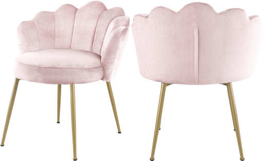 Claire Pink Velvet Dining Chair image