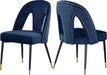 Akoya Navy Velvet Dining Chair image