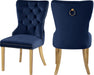 Carmen Navy Velvet Dining Chairs (2) image