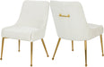 Ace Cream Velvet Dining Chair image