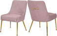 Ace Pink Velvet Dining Chair image