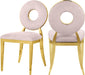 Carousel Pink Velvet Dining Chair image
