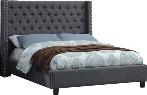 Ashton Grey Linen Full Bed image