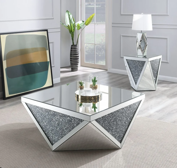 Mirrored Occasional Table